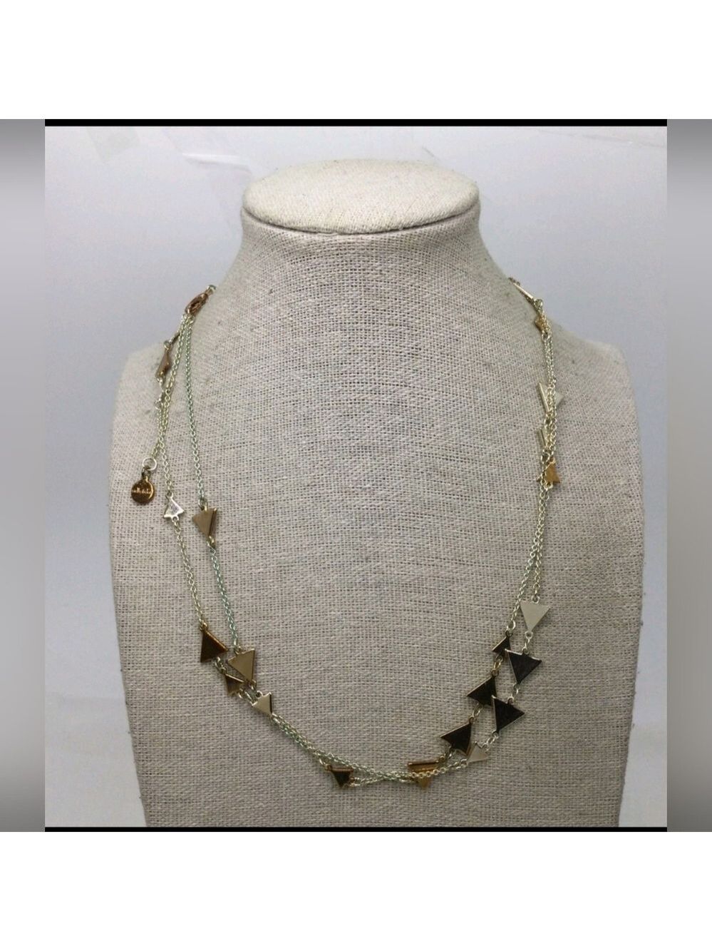 Stella & Dot Two-Tone Alexia Necklace 34"